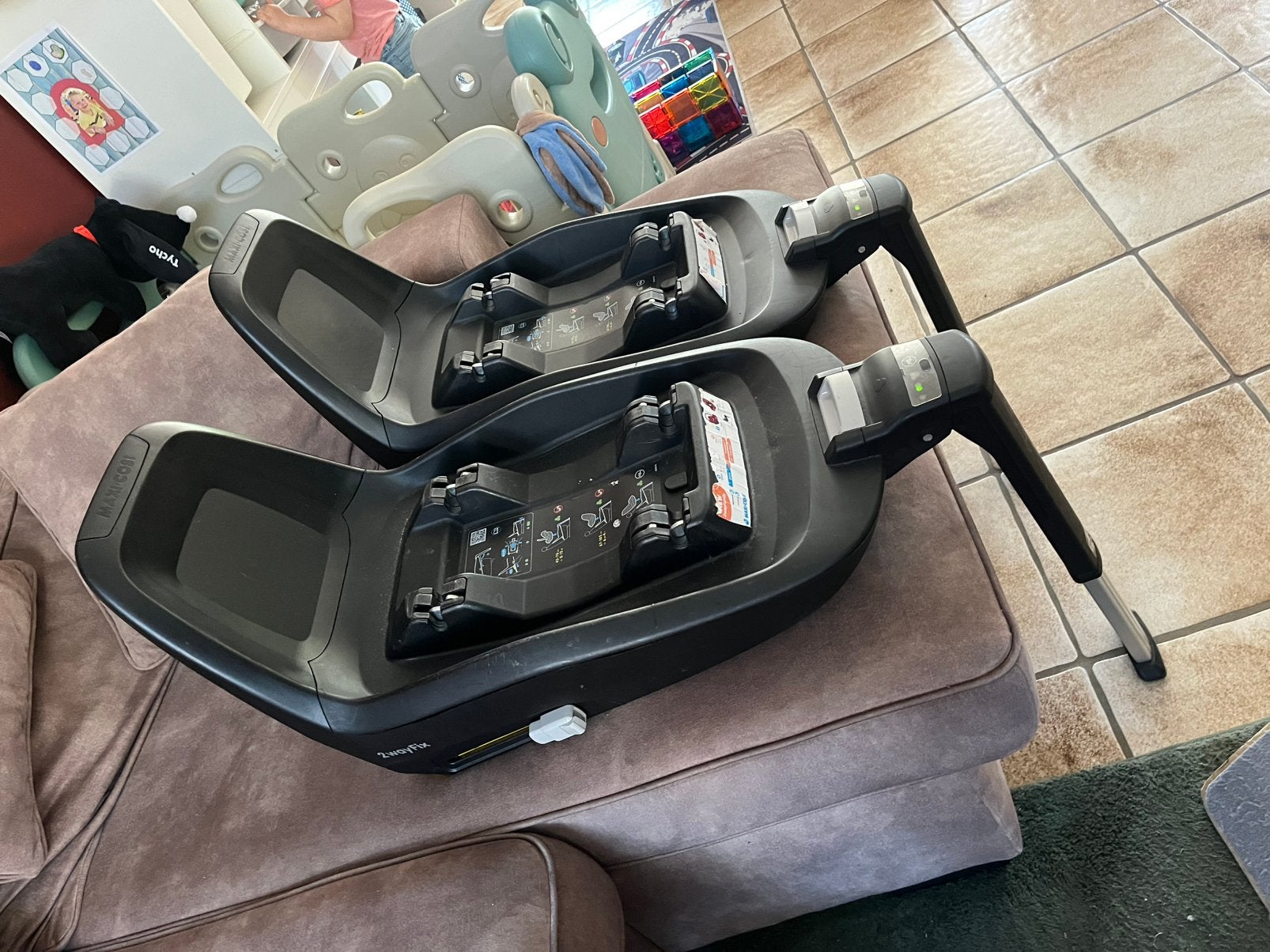 2wayfix maxi-cosi isofixbase pebble plus,pro pearl 2waypearl, Ophalen, 0 t/m 18 kg, Zo goed als nieuw, Isofix