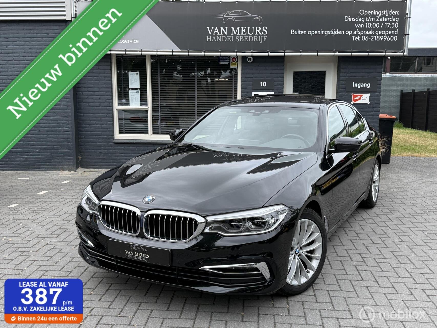 BMW 5-serie 520i Corporate Lease High Executive Automaat, le, Auto's, Automaat, 1998 cc, Achterwielaandrijving, Gebruikt