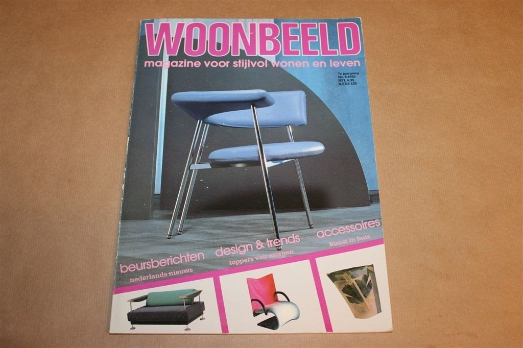 Woonbeeld 1988 Nr. 5 — Vintage Design en Interieur, Ophalen of Verzenden, Gelezen, Overige typen
