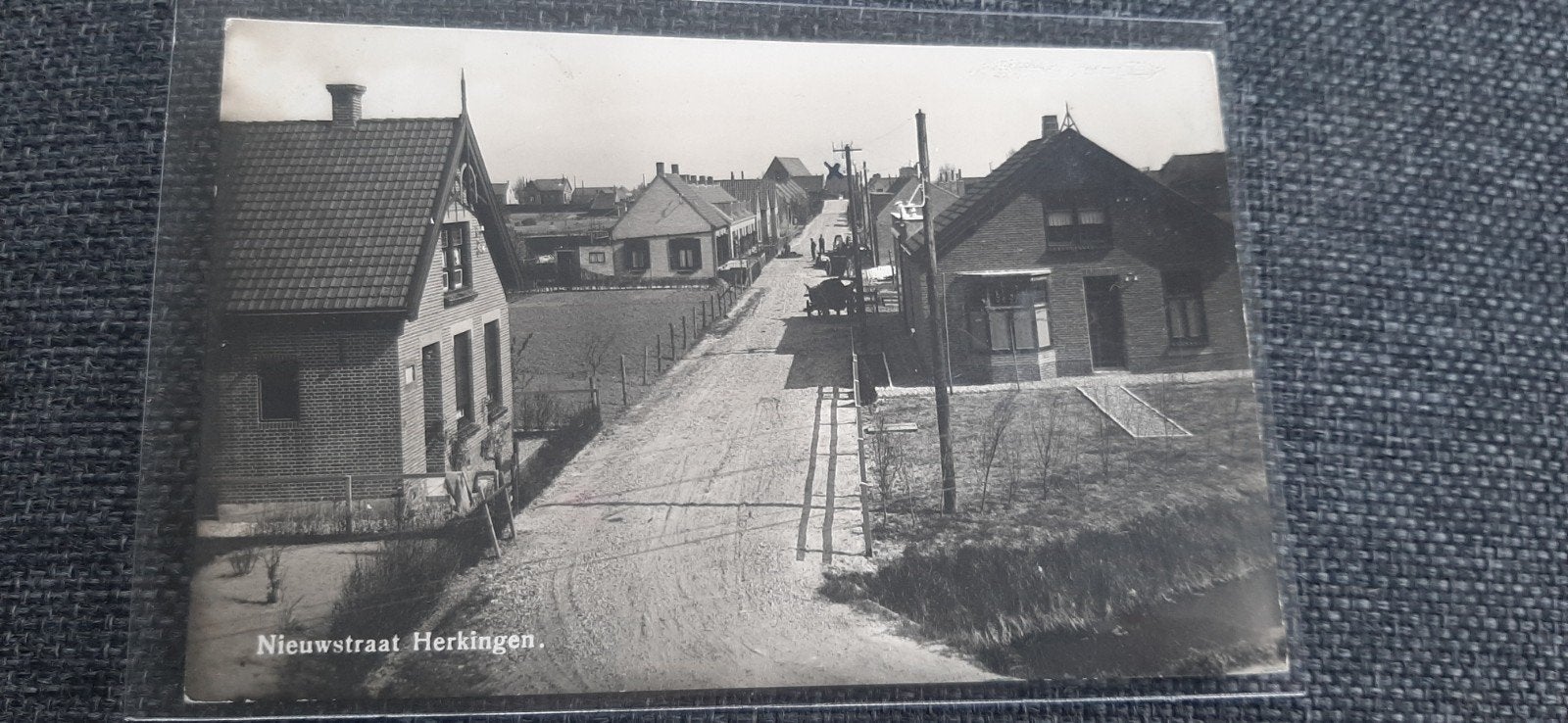 HERKINGEN,   ZUID-HOLLAND,  ANSICHTKAART, Verzamelen, Gebruikt, Verzenden, Foto, 1940 tot 1960