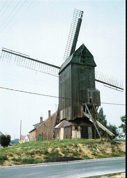 (BG041) Ansichtkaart België molen Wervik Kruisekemolen 2000, Ophalen of Verzenden, 1980 tot heden, Ongelopen, West-Vlaanderen