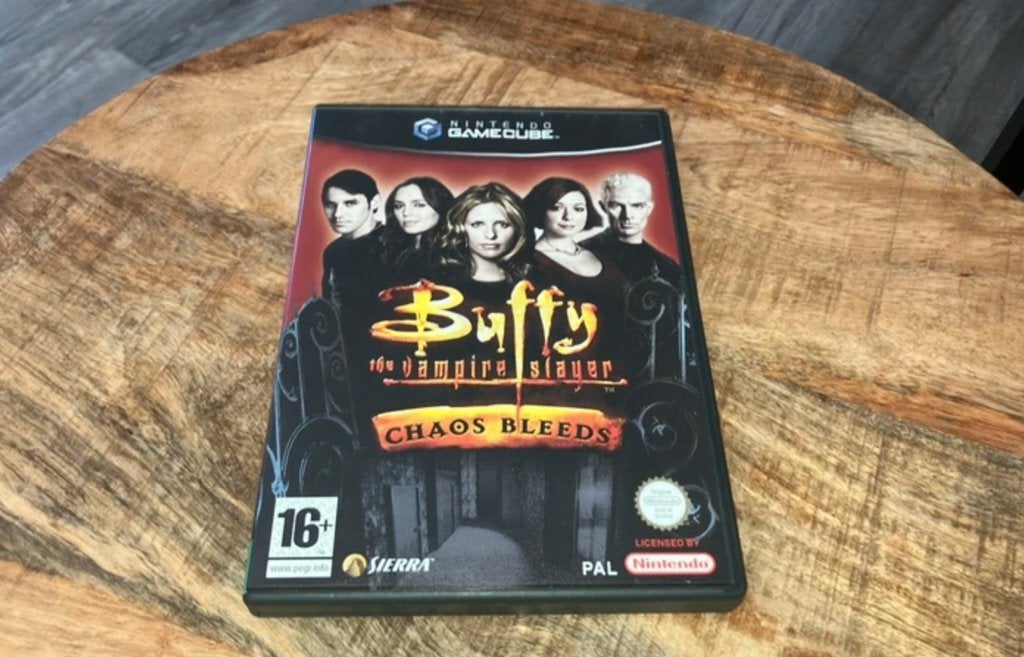 Buffy the Vampire Slayer Chaos Bleeds Nintendo GameCube, 1 speler, Ophalen of Verzenden, Zo goed als nieuw, Vanaf 3 jaar