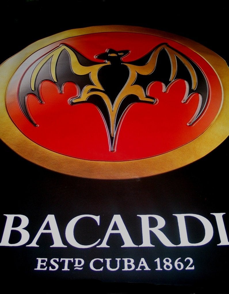 Bacardi vleermuis abri poster 118,5 x 175 cm ( 05, Verzamelen, Verzenden, Nieuw, Reclamebord