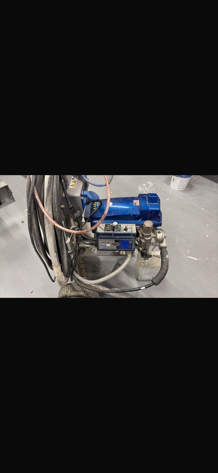 Graco spuitmachine met verwarmt spuiten, Ophalen of Verzenden, Zo goed als nieuw, Verfspuit of Verfpomp