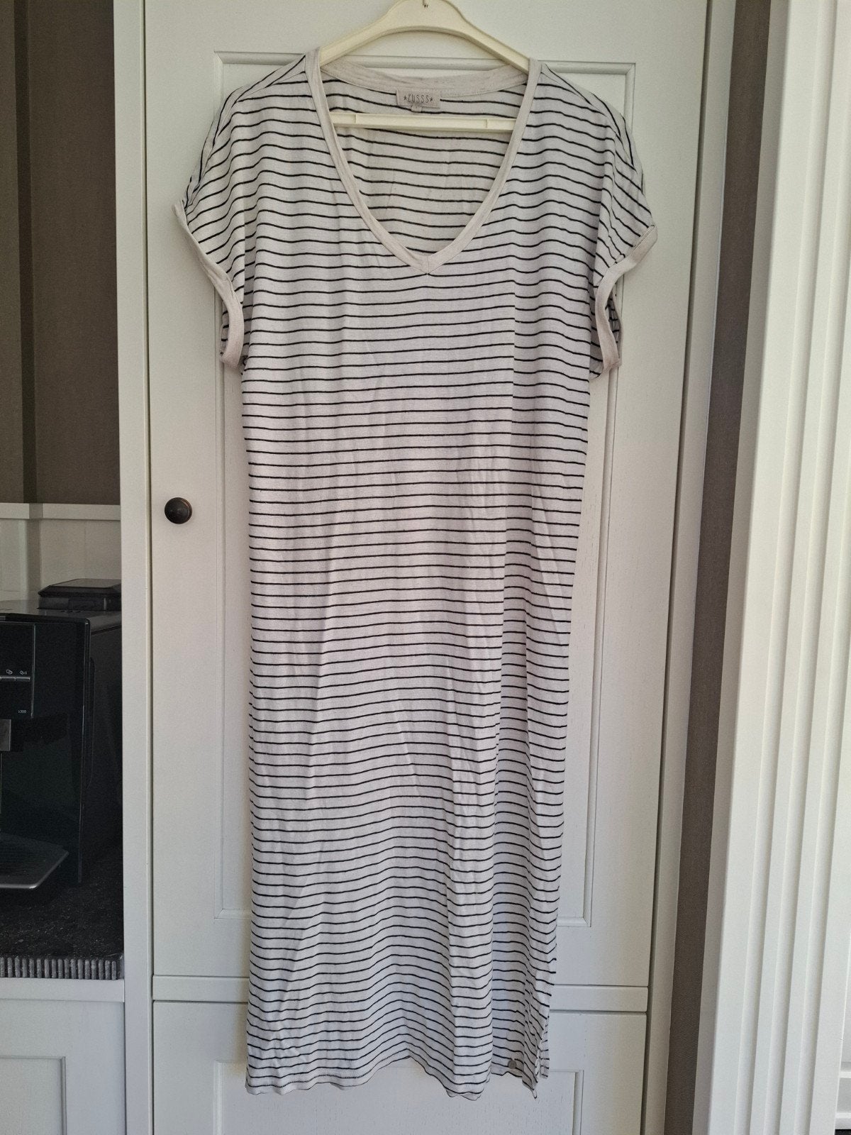 Streepjurkje  L, Zusss, Kleding | Dames, Jurken, Blauw, Maat 42/44 (L), Ophalen of Verzenden, Zo goed als nieuw
