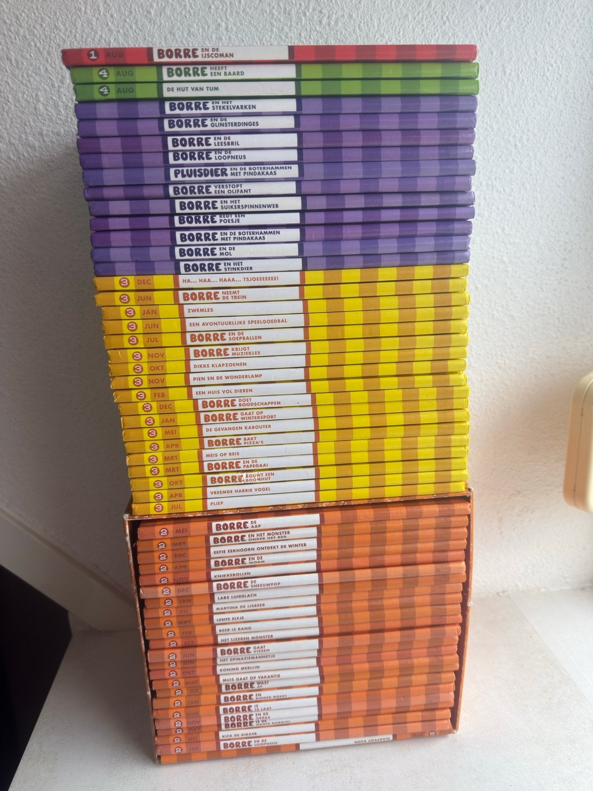 Grote collectie Borre boeken - Diverse titels, Boeken, Ophalen, Gelezen, Fictie algemeen