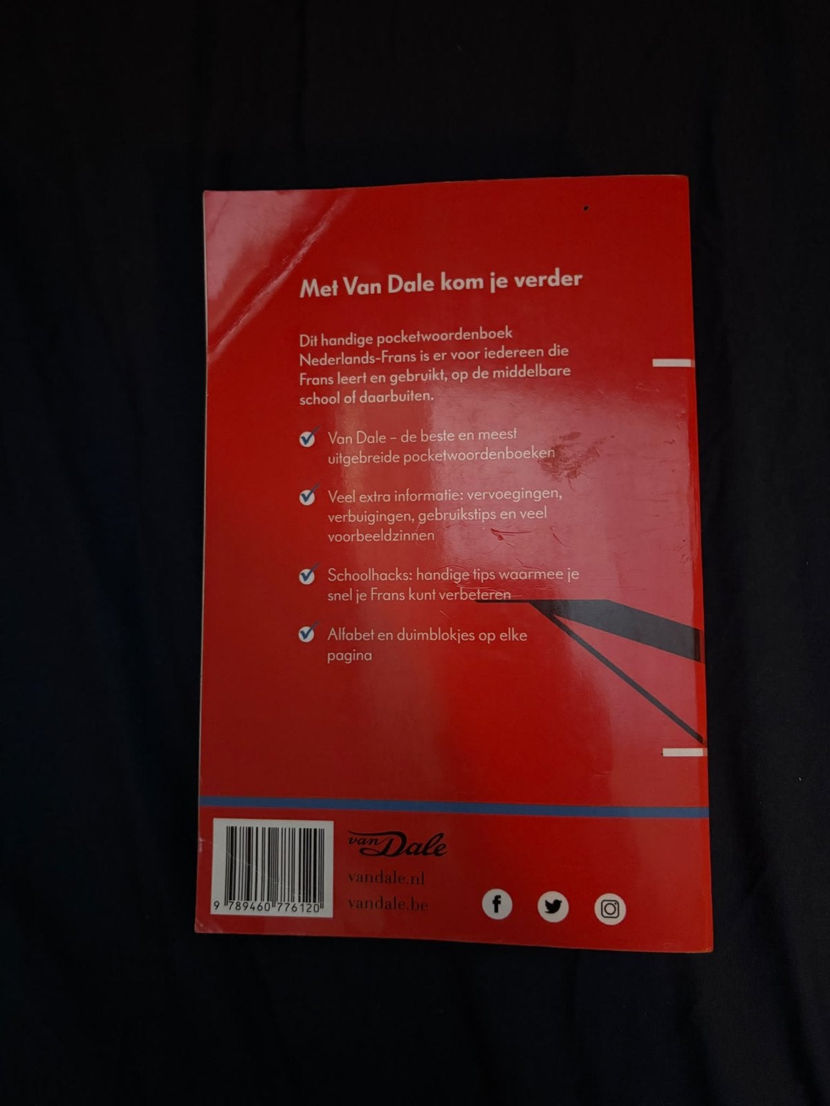 Van Dale woordenboeken: 2x Nederlands/Frans, 1x Nederlands, Ophalen of Verzenden, Gelezen, Van Dale, Nederlands
