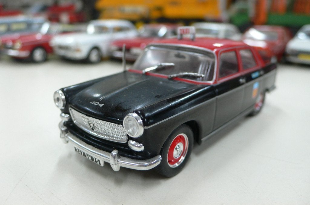 peugeot 404 g7taxi de paris - altaya  1/43, Verzenden, Nieuw, Auto, Overige merken