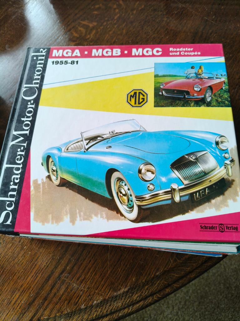 Schrader Motor Chronik: MGA MGB MGC 1955-81, Ophalen of Verzenden, Nieuw, Overige merken, Schrader
