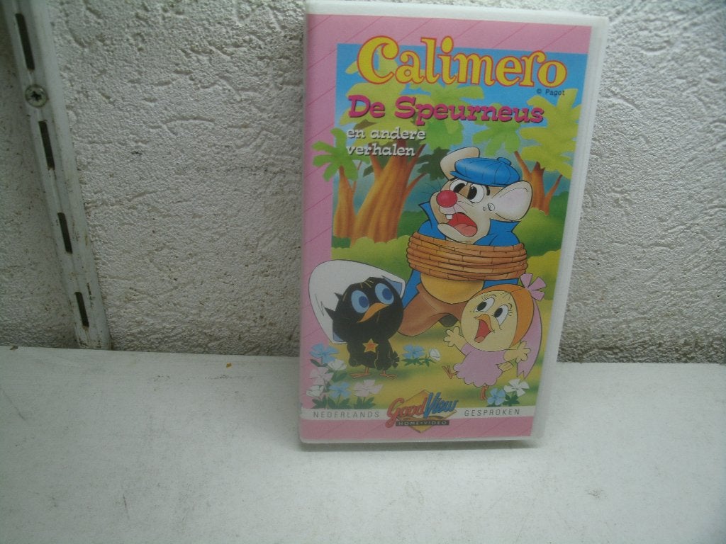 vhs 169a calimero de speurneus en andere verhalen, Alle leeftijden, Ophalen of Verzenden, Zo goed als nieuw