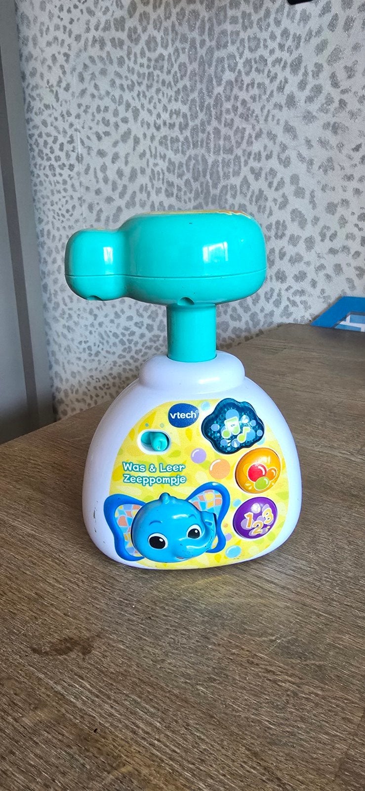 VTech Was & Leer Zeeppompje met geluid en licht, Ophalen of Verzenden, Gebruikt, Kunststof, Speelkeuken-accessoire