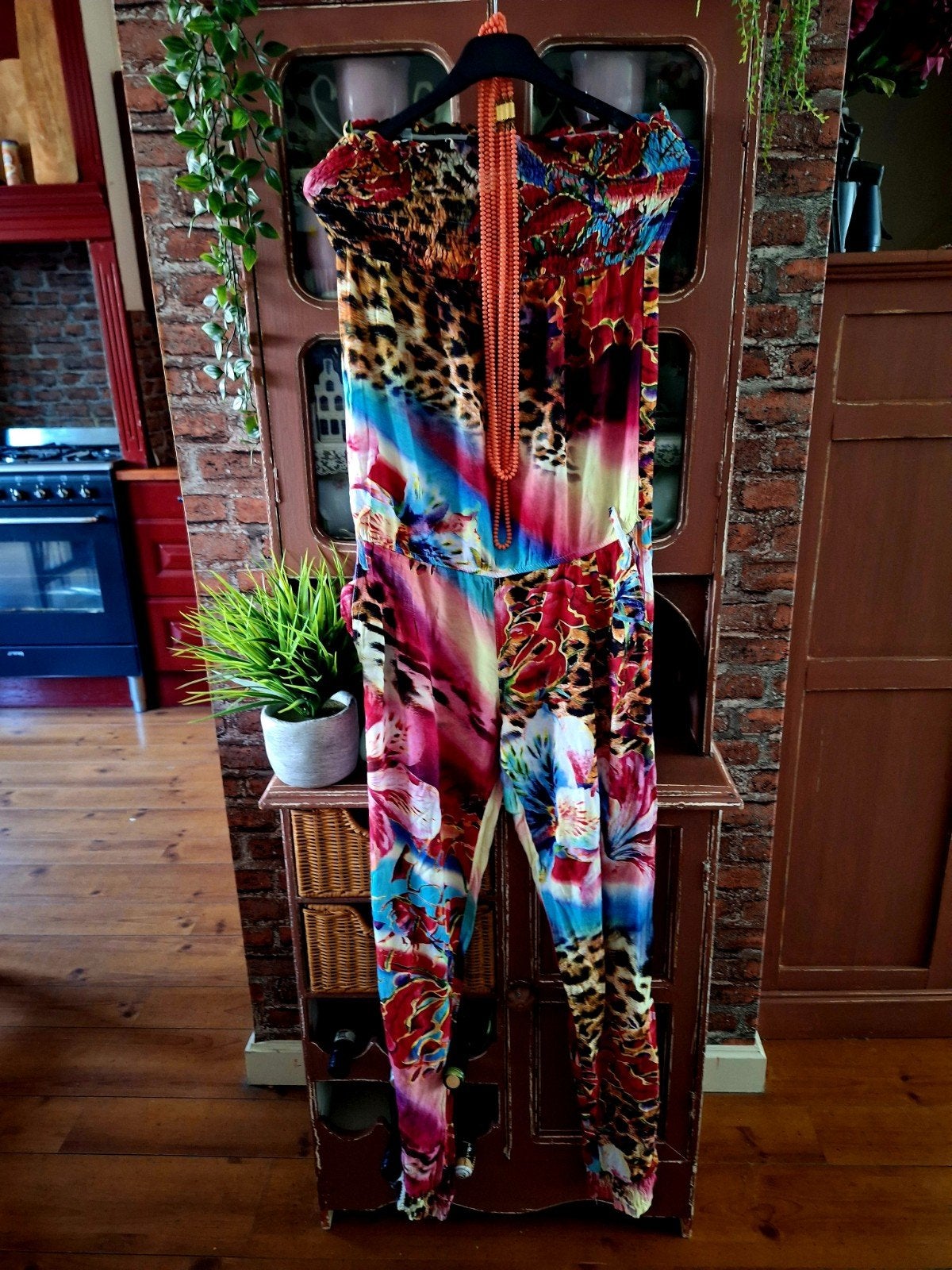 Jumpsuit maat m l ambika, Kleding | Dames, Jumpsuits, Ophalen of Verzenden, Zo goed als nieuw, Maat 38/40 (M), Overige kleuren
