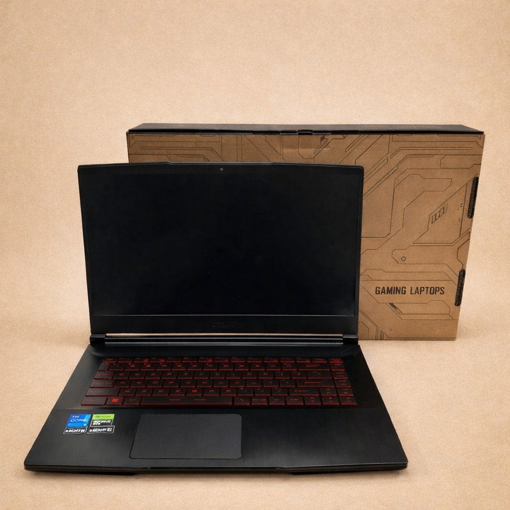 MSI GF63 Game Laptop | Intel I5 | 16GB RAM | RTX 3050 | Doos, Met videokaart, Zo goed als nieuw, Gaming, SSD