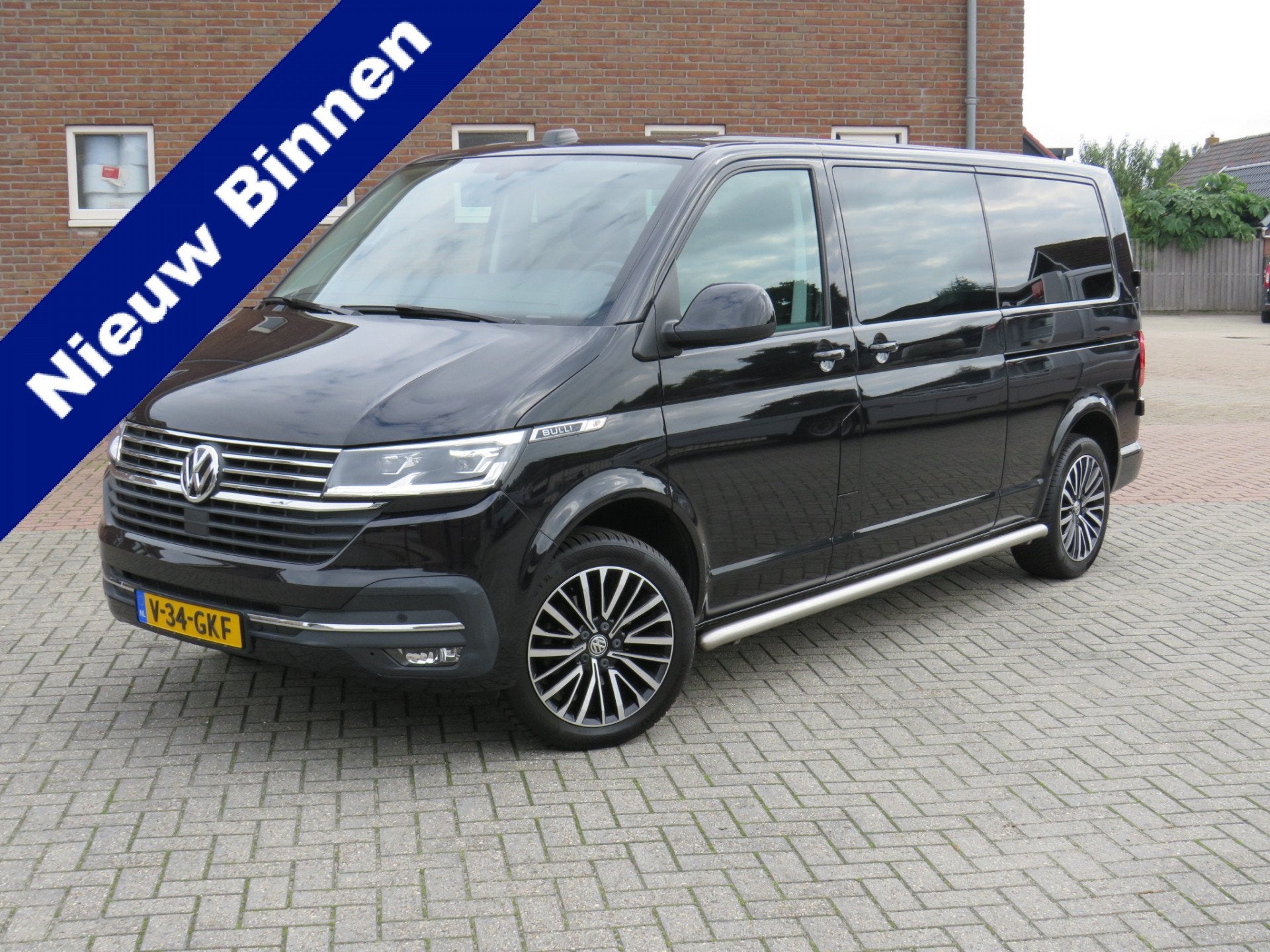 Volkswagen Transporter 2.0 TDI 150Pk DSG L2H1 DC Bulli * Gar, Auto's, Dealer onderhouden, Stof, 4 cilinders, 150 pk