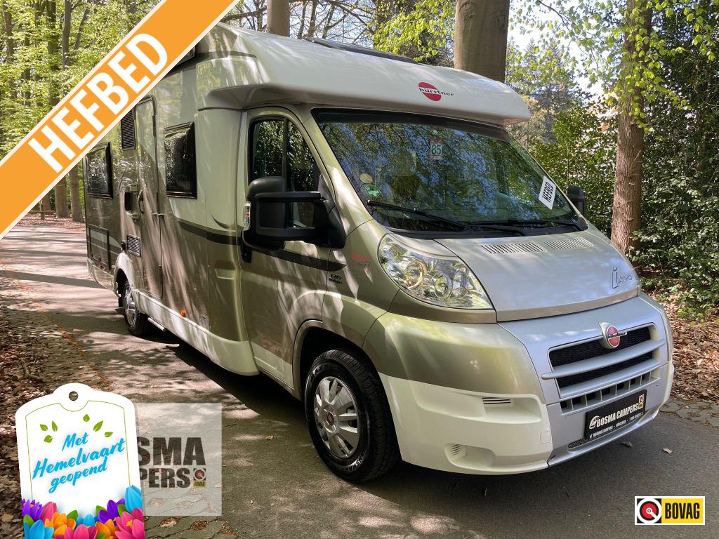 Bürstner Ixeo IT 664 Hefbed Airco Vol Extras 93000, Caravans en Kamperen, Campers, Ringverwarming, Fiat, Airbags, Bedrijf