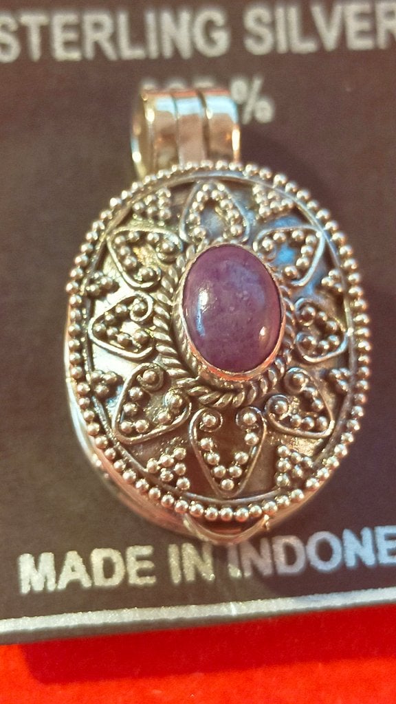 Zilveren Kettinghanger, Nieuw, Ophalen of Verzenden, Met edelsteen, Zilver