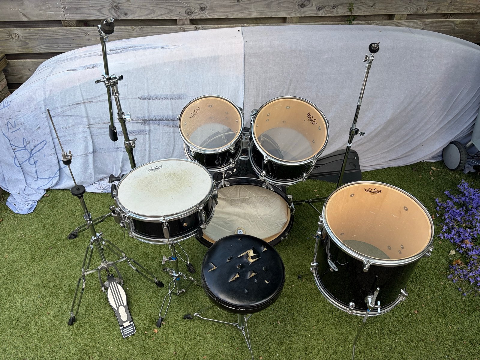 Mapex Tornado drumstel voor beginners (excl. bekkens), Muziek en Instrumenten, Ophalen, Gebruikt, Overige merken