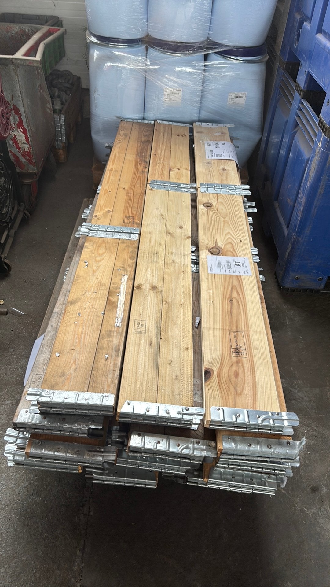 Pallets mooi voor bloembakken, Ophalen of Verzenden, Zo goed als nieuw, Minder dan 180 cm, Planken
