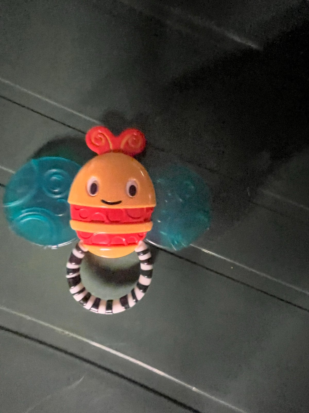 Leuke bij rammelaar met bijtring, Kinderen en Baby's, Ophalen, Gebruikt, Rammelaar