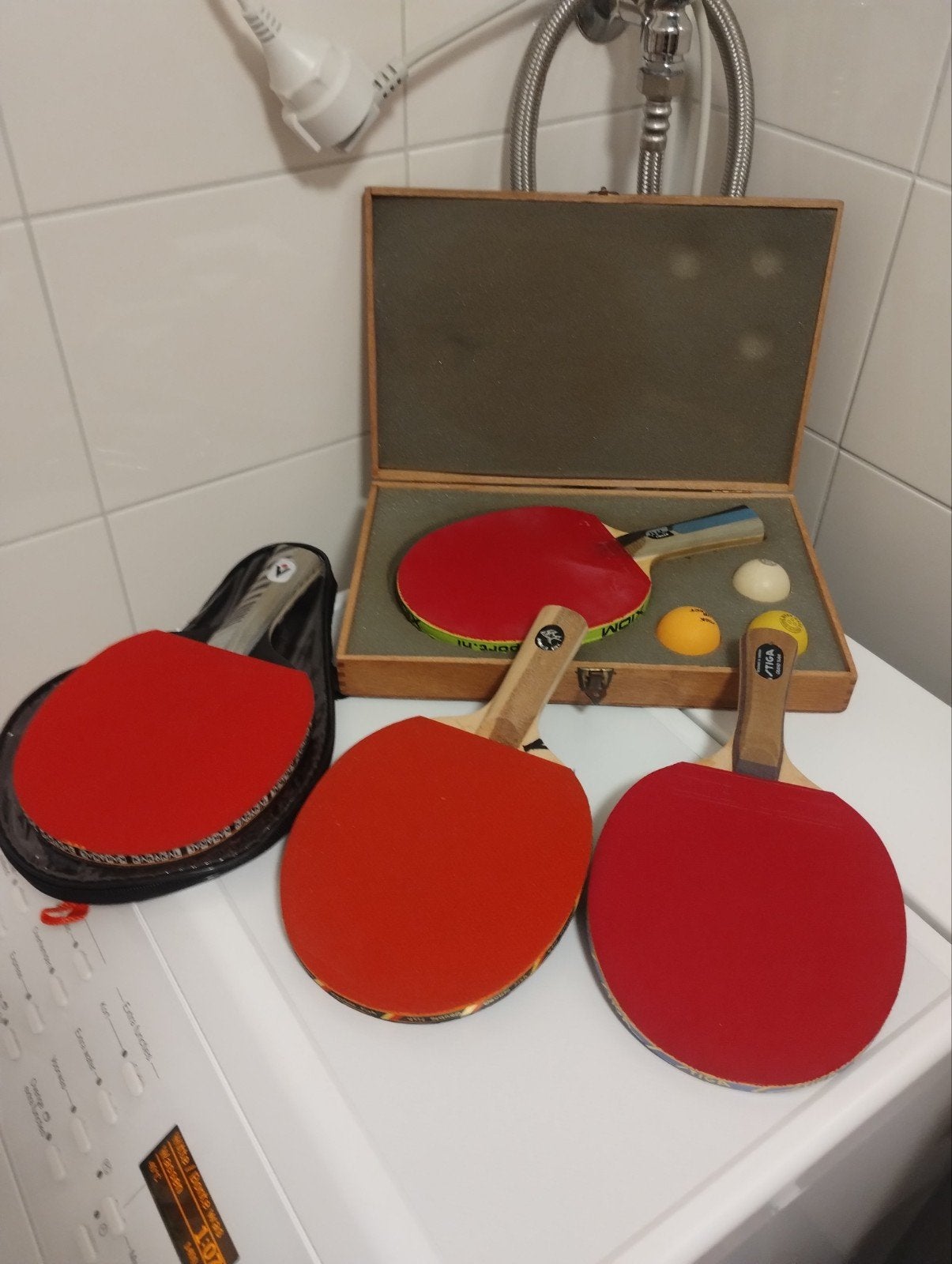 Professionele pingpong of tafeltennis bats, Ophalen of Verzenden