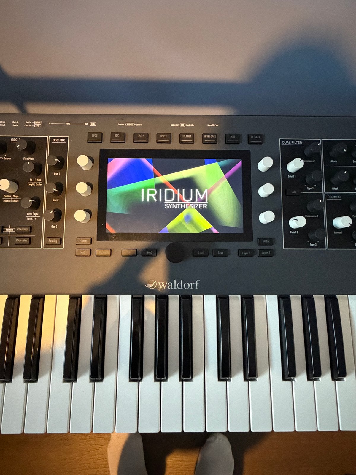 Waldorf Iridium, Muziek en Instrumenten, Synthesizers, Ophalen of Verzenden, Zo goed als nieuw, Overige aantallen, Overige merken