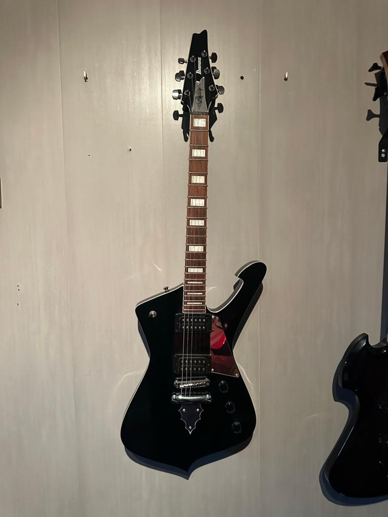 Ibanez Iceman Pul Stanley KISS signature, Ophalen of Verzenden, Nieuw, Solid body, Ibanez