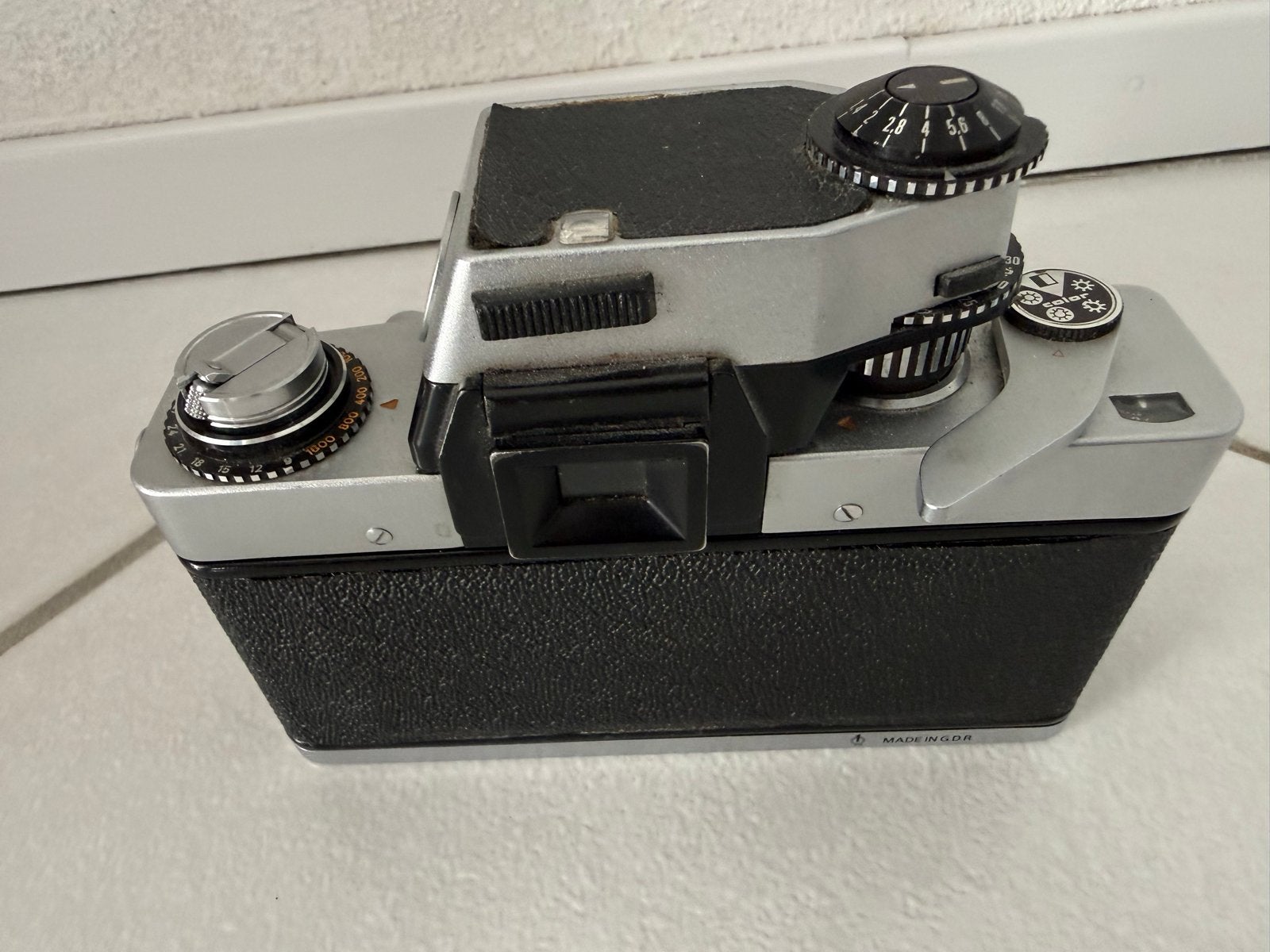 Exakta RTL 1000 Spiegelreflexcamera met Meyer-Optik lens, Ophalen of Verzenden, Gebruikt, Spiegelreflex, Overige Merken