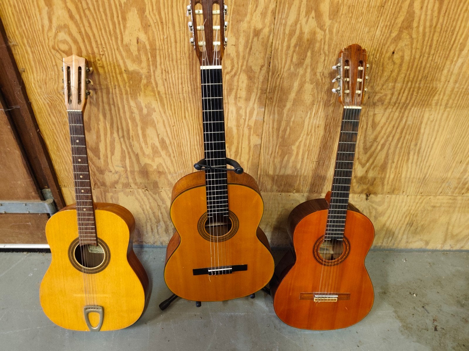 3 gitaren prima staat, Muziek en Instrumenten, Ophalen, Zo goed als nieuw, Klassieke of Spaanse gitaar