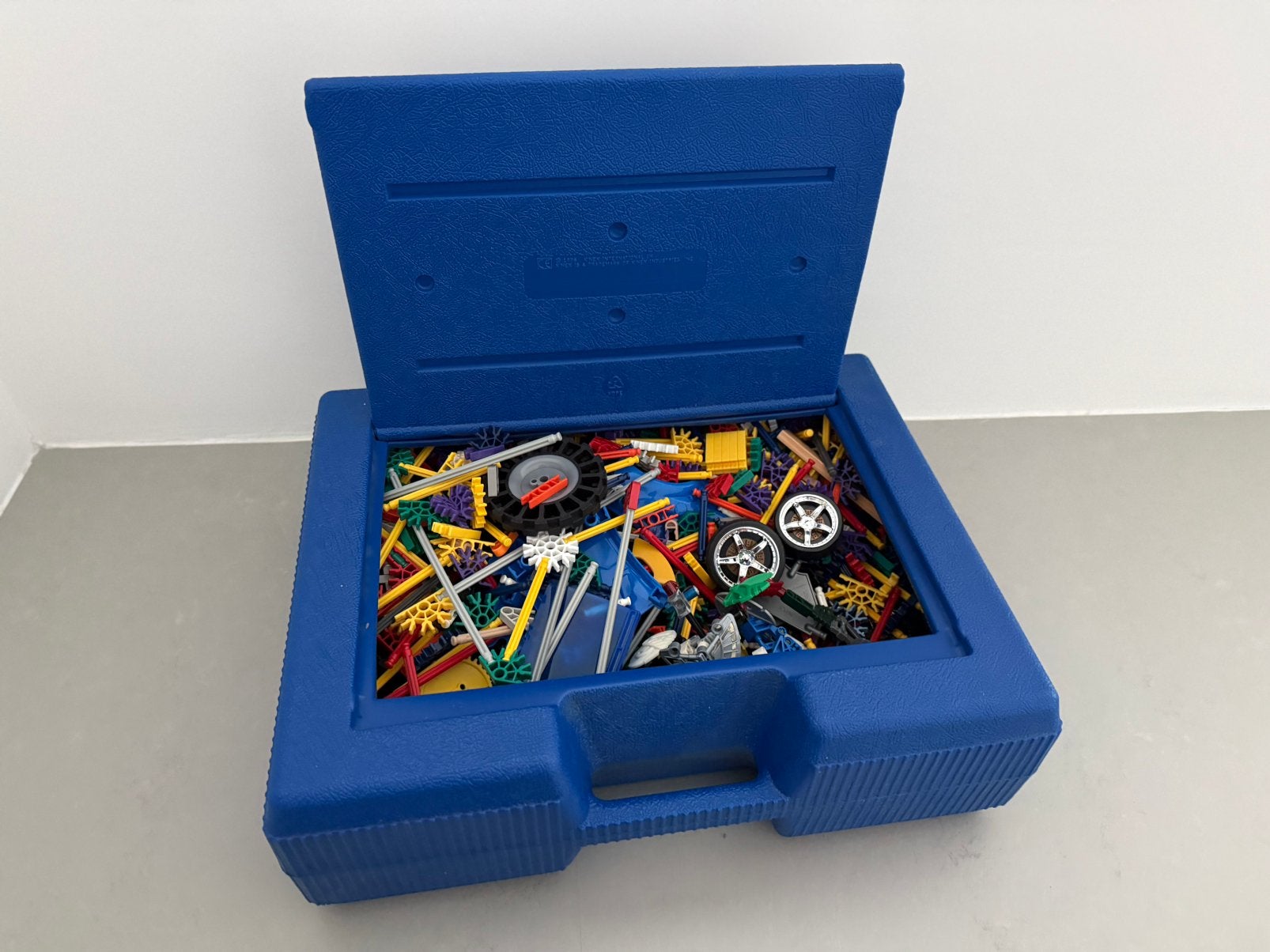 Grote koffer K’nex met veel wielen, Ophalen of Verzenden, Gebruikt, K'nex