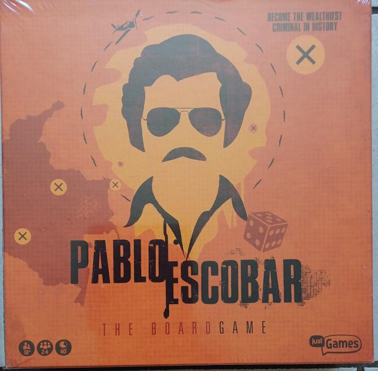 Bordspel Pablo Escobar (NIEUW in folie), Een of twee spelers, Ophalen, Nieuw, Just Games