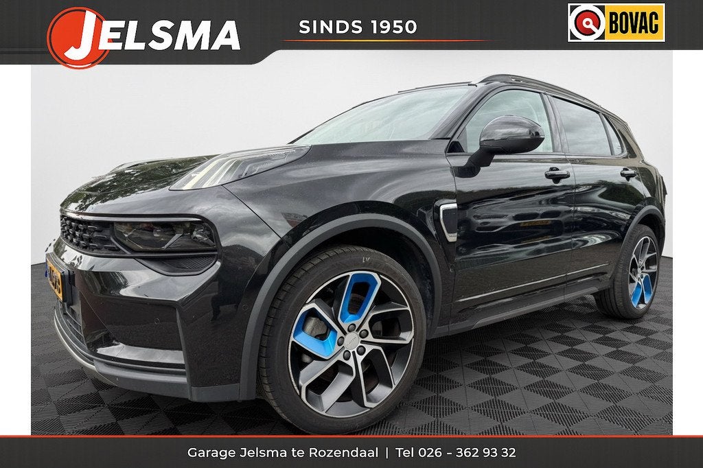 Lynk & Co 01 1.5 PHEV aut., Pano | Camera | Vol opties!, Auto's, Lynk & Co, Stof, Euro 6, Zwart, Plug-in hybride