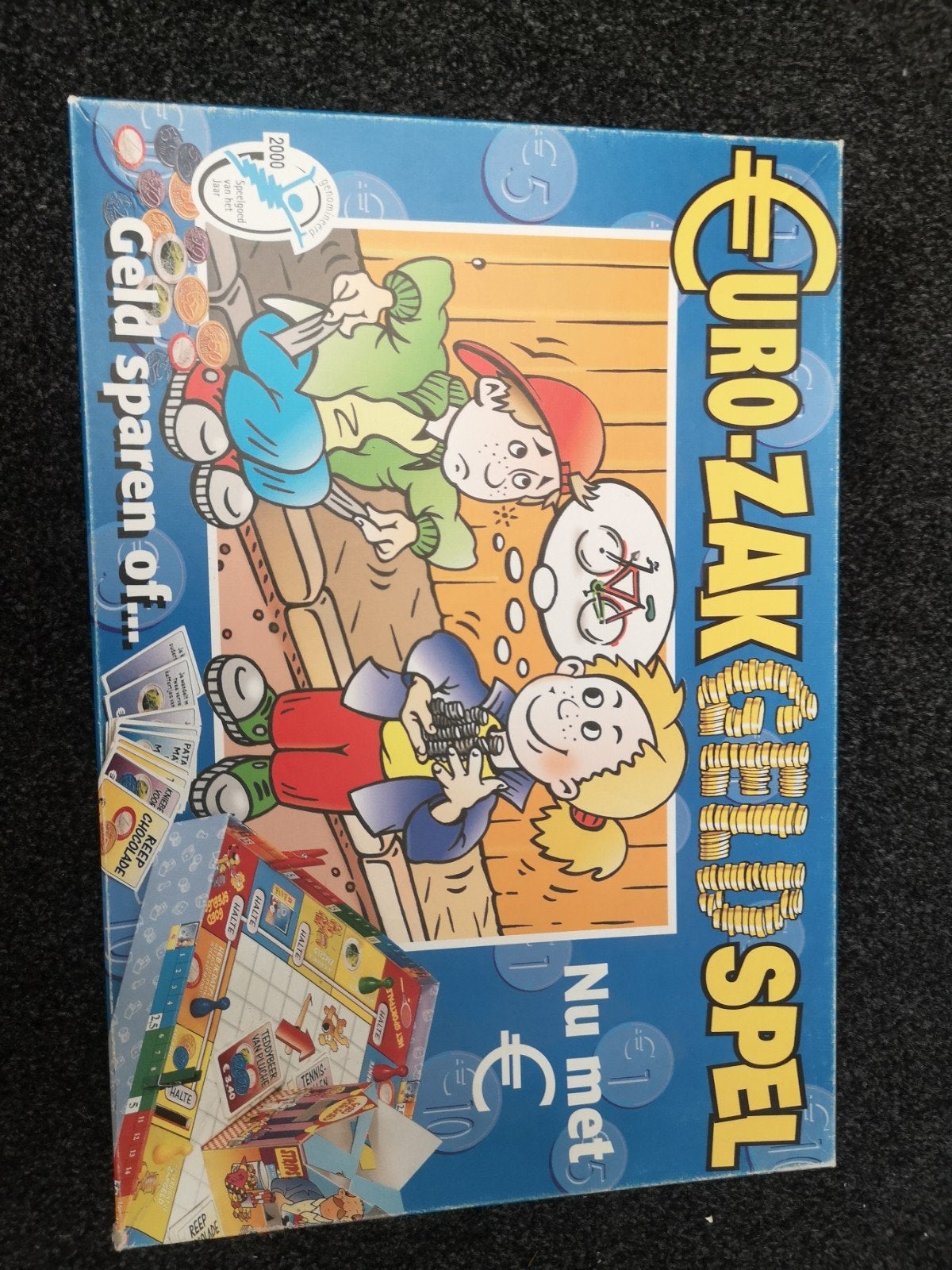 Euro-Zak Geldspel - Leer omgaan met geld, Drie of vier spelers, Ophalen of Verzenden, Gebruikt, Jumbo