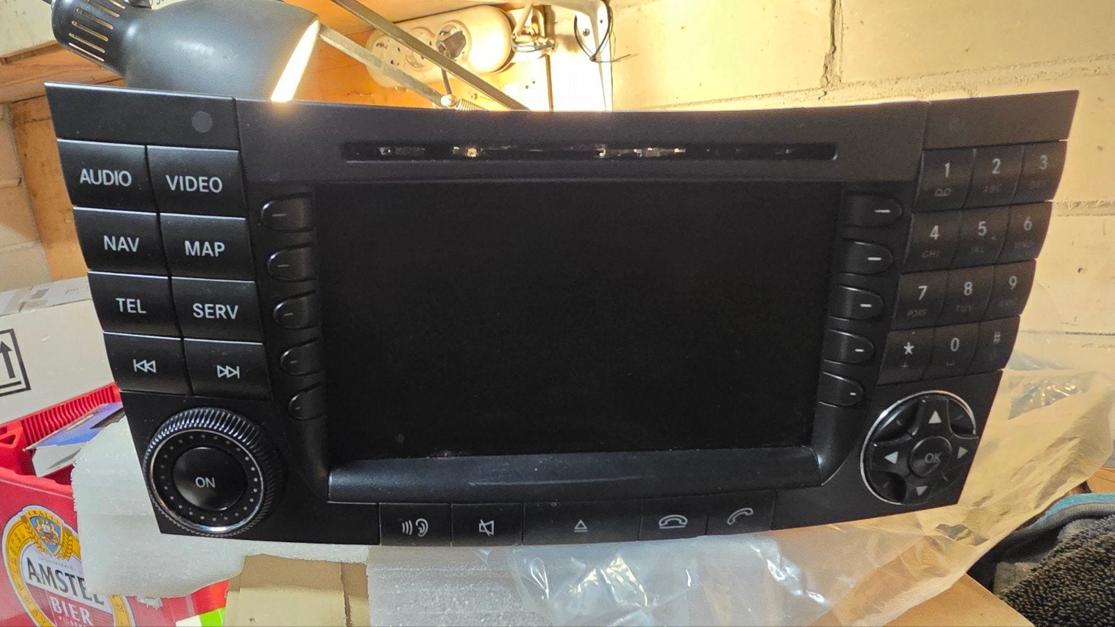 Mercedes-Benz Audio 50 APS Navigatie (W211/W219), Auto diversen, Ophalen of Verzenden, Gebruikt