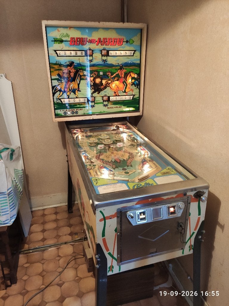 Bally Flipperkast, Ophalen, Gebruikt, Mechanisch, Bally