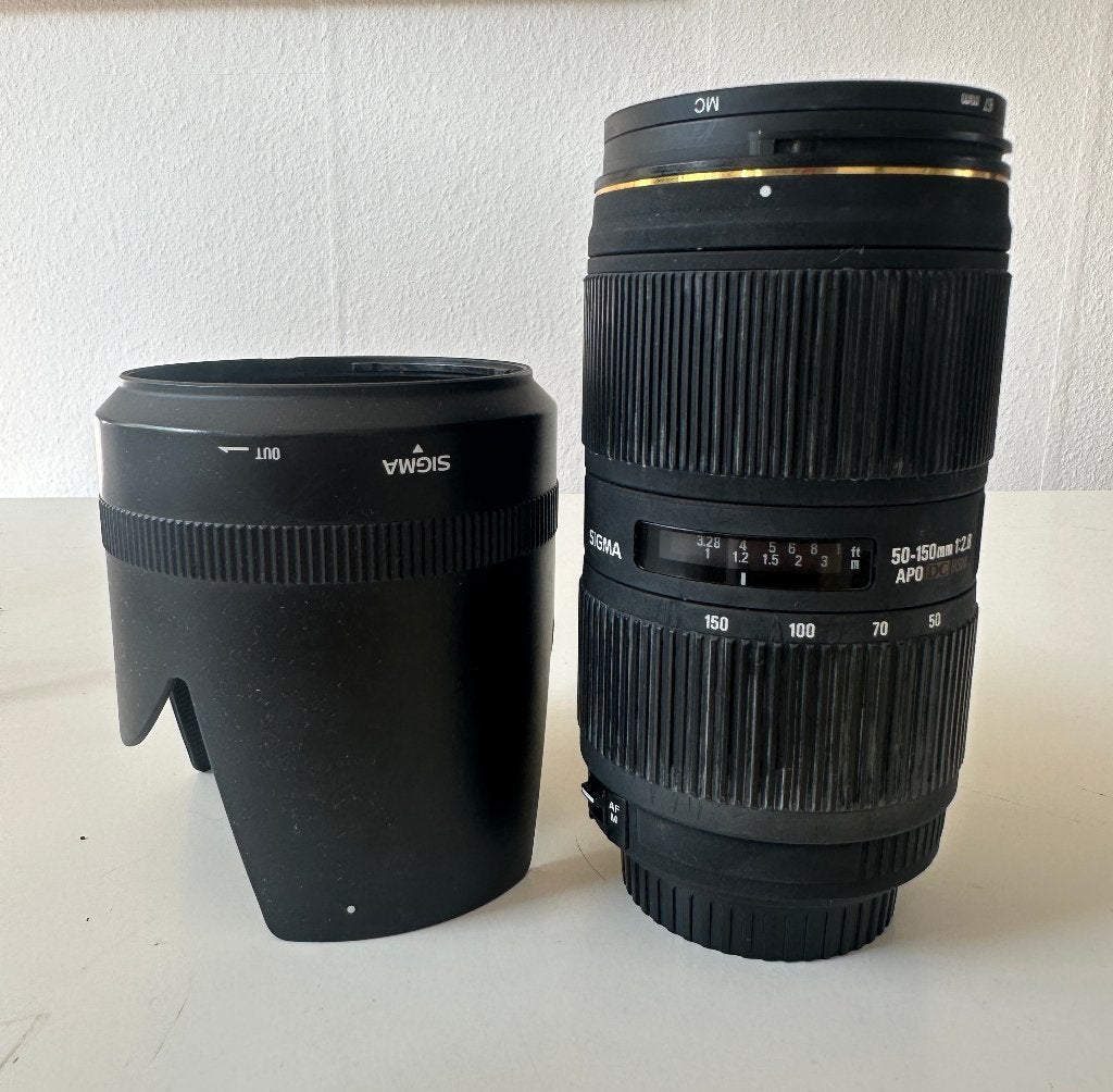 Sigma APO 50-150mm f/2.8 EX DC HSM - Canon Mount, Gebruikt, Sigma, Autofocus, 50 mm