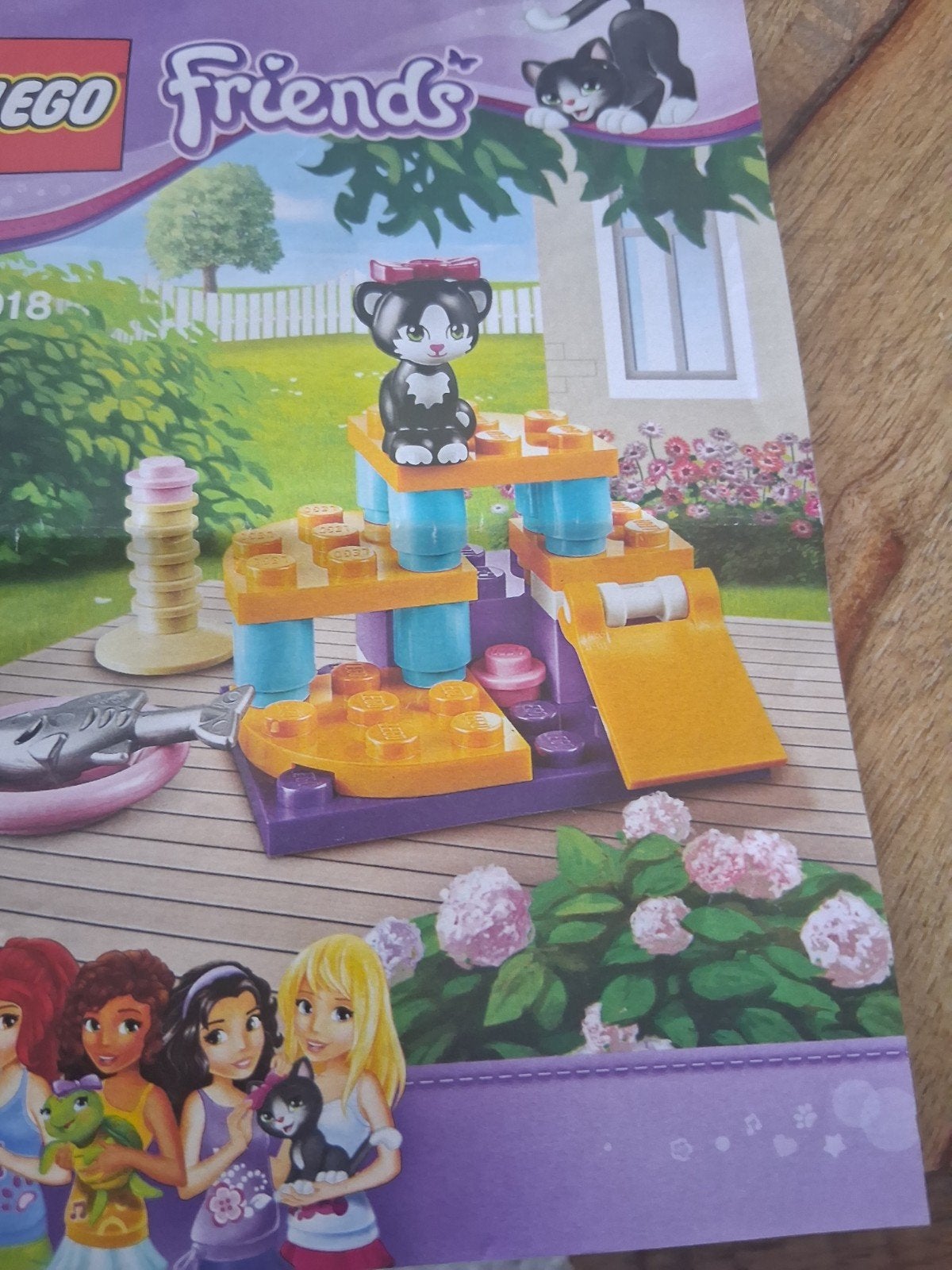 lego friends 41018 katten speelplaats., Ophalen of Verzenden, Zo goed als nieuw