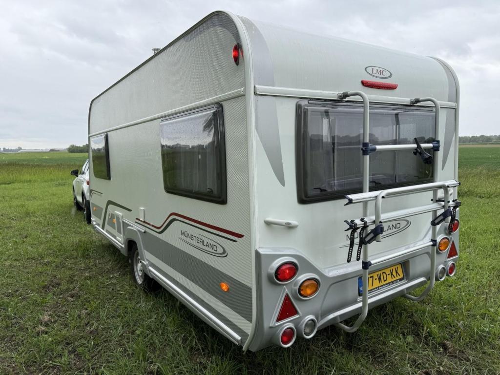 LMC Musica 430 D / voortent / 1e eigenaar / 2x fietsendrager, Caravans en Kamperen, Caravans, Standaardzit, Bedrijf, LMC en Münsterland