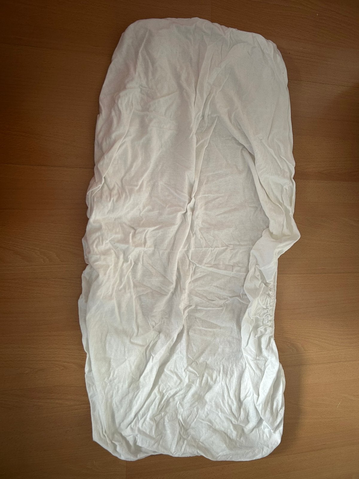 Hoeslaken wieg 100% katoen, Ophalen of Verzenden, Gebruikt, Wieg