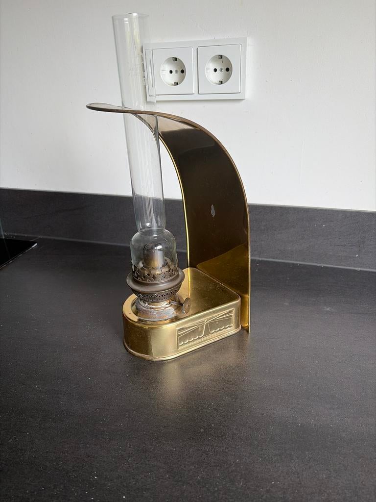 DHR Koperen Olielamp - Klassieke Scheepslamp Stijl, Ophalen