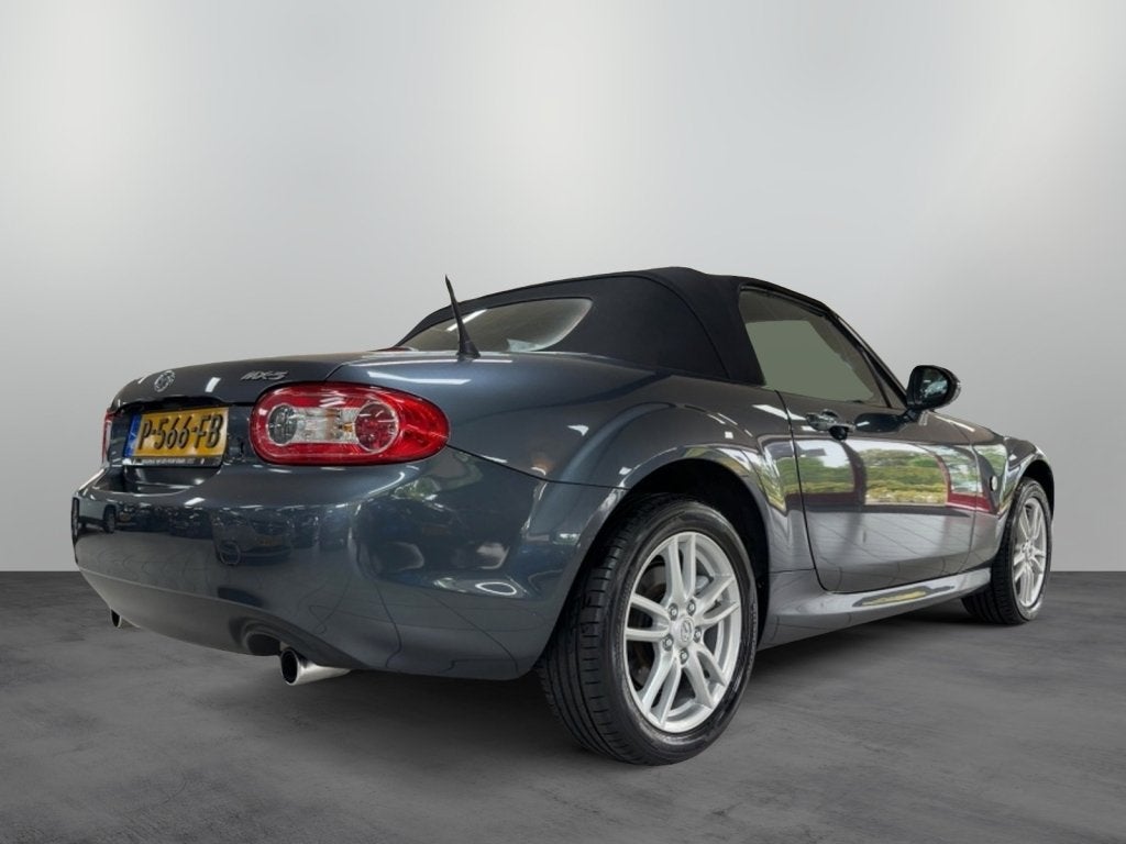 Mazda MX-5 1.8 TS CABRIO / AIRCO / LEDER / LM VELGEN 16", Auto's, 127 pk, Achterwielaandrijving, Gebruikt, 4 cilinders