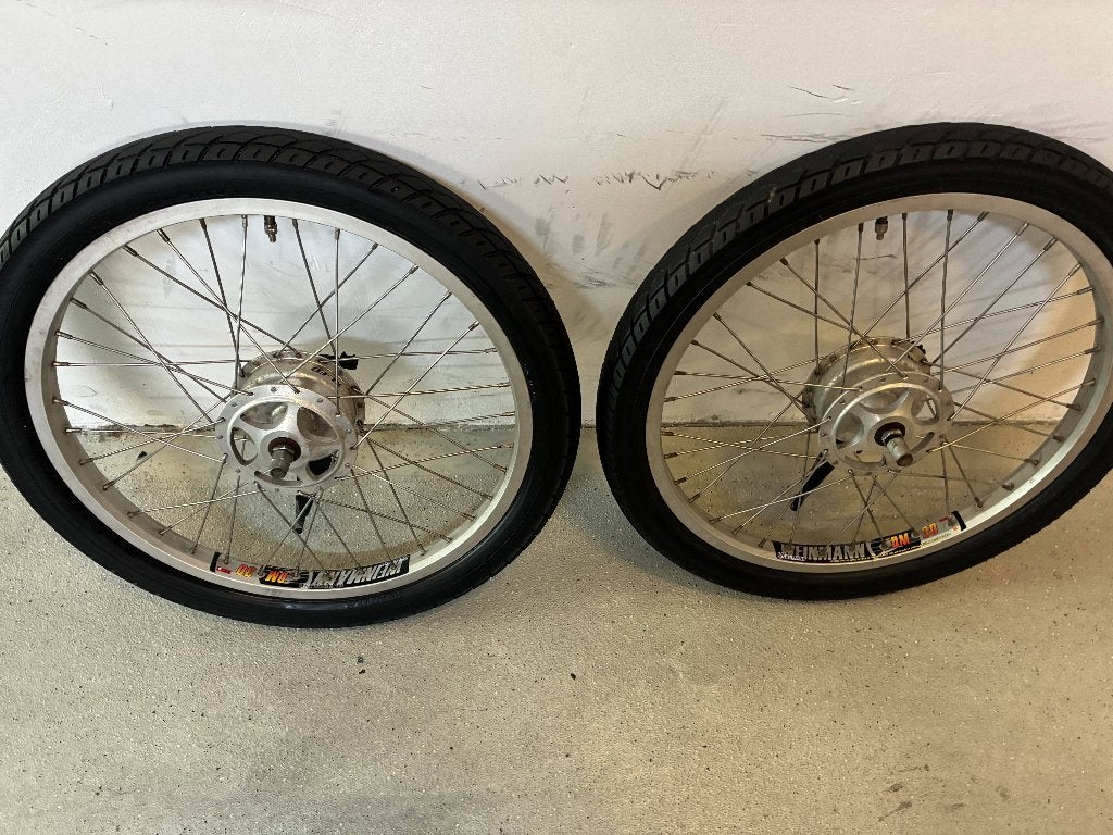 2 X Voorwielen Bakfiets Babboe-Big-E-Bike zie de foto's, Ophalen of Verzenden, Gebruikt, Bakfiets, Band