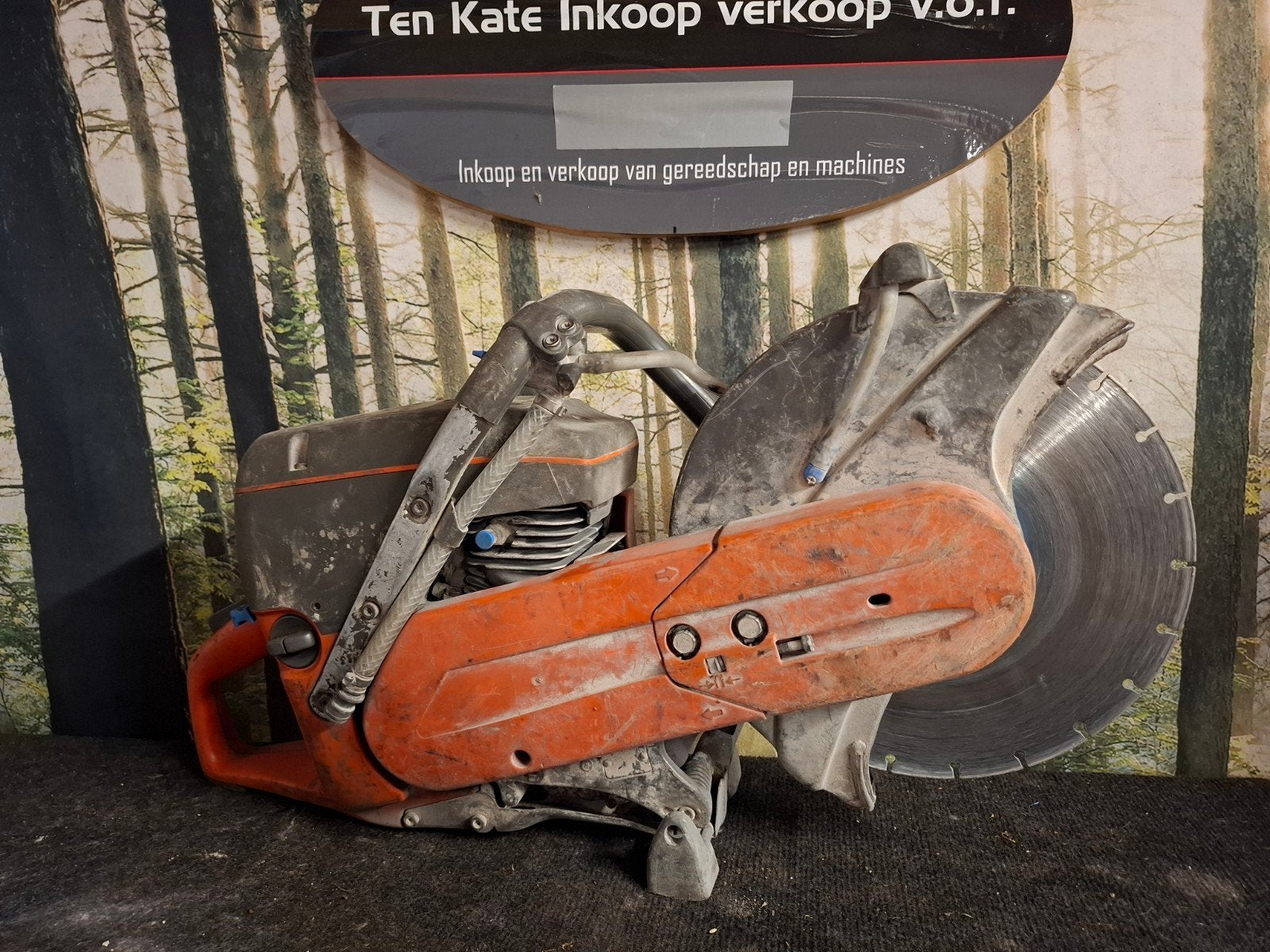 Husqvarna bandenzaag doorslijper k750 300mm, Ophalen, Gebruikt, HUSQVARNA