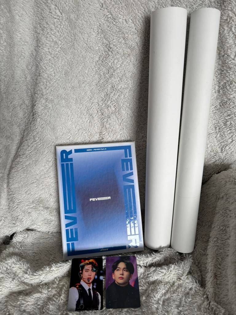 ATEEZ - Zero: Fever Part.3 (incl. photocards + extra’s), Ophalen of Verzenden, Zo goed als nieuw, 1 bandje