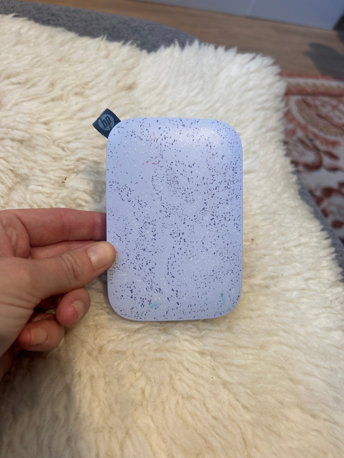 HP Sprocket Lila Draagbare Fotoprinter, Fotoprinter, Kleur printen, Ophalen of Verzenden, Zo goed als nieuw