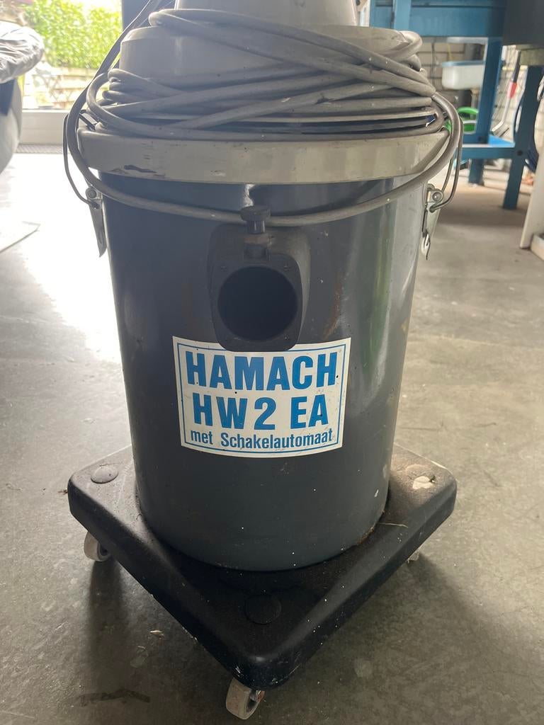 Hamach professionele stofzuiger HW 2 EA met dubbele slang, Ophalen of Verzenden, Gebruikt, 1200 watt of meer, Overige typen