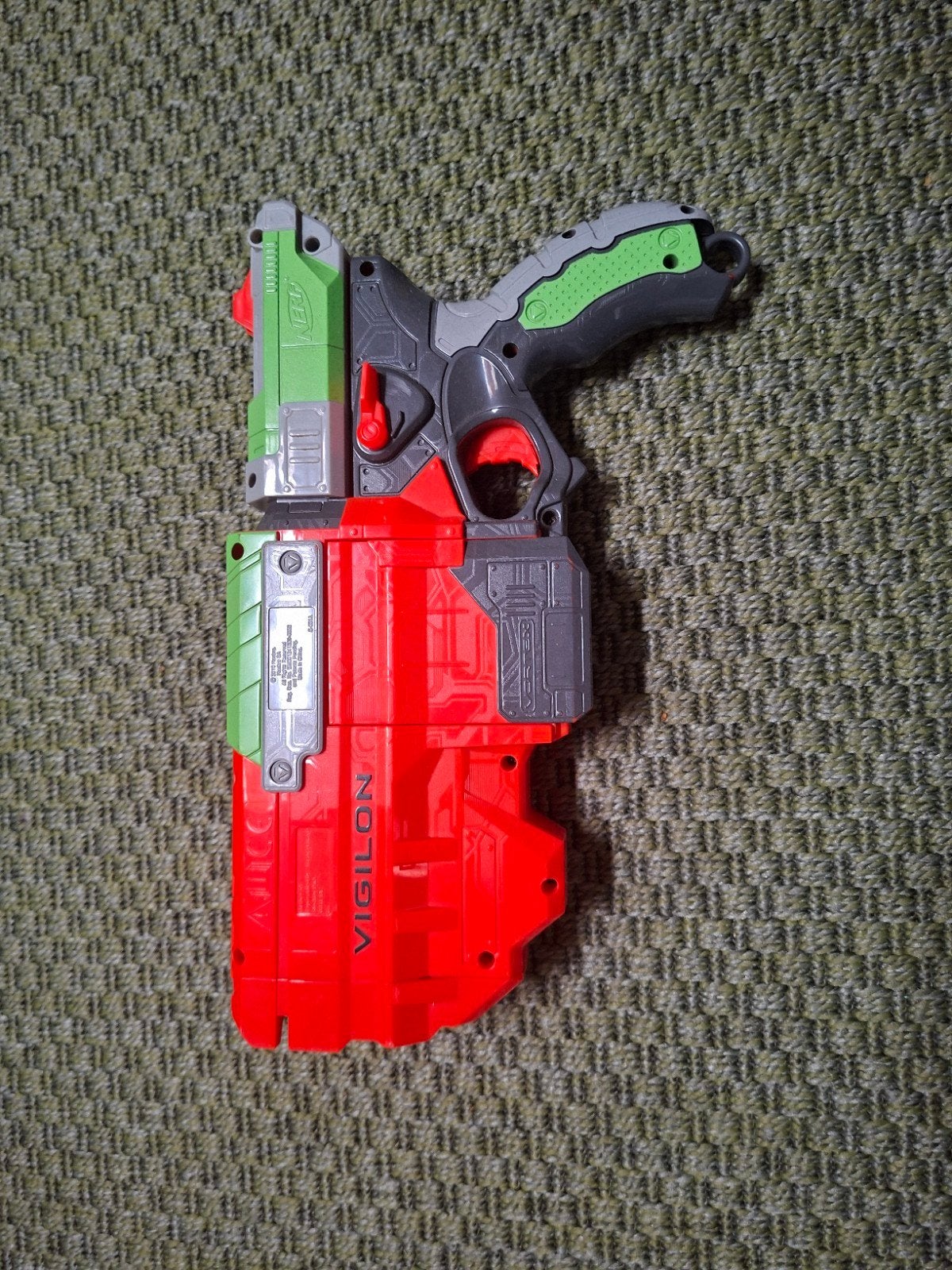 Nerf Vigilon Blaster met Holster heen kogels, Ophalen, Gebruikt