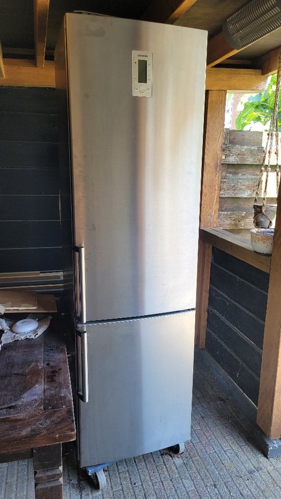 SIEMENS koel-vriescombinatie 203cm met VitaFresh en NoFrost, Ophalen, Gebruikt, 200 liter of meer, 60 cm of meer