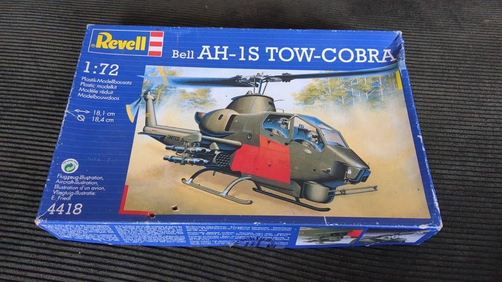 Revell 1:72 Bell AH-1S Tow-Cobra modelbouwpakket. , Hobby en Vrije tijd, Ophalen, Nieuw, 1:72 tot 1:144, Revell