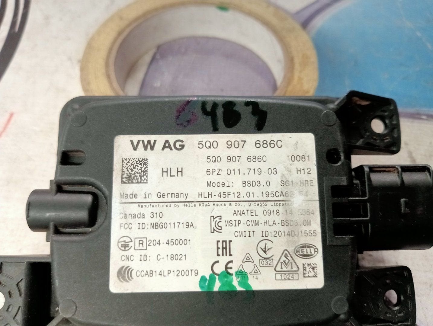 assist VW Sportsvan 5Q0907685C, Gebruikt, -, -, Ophalen of Verzenden