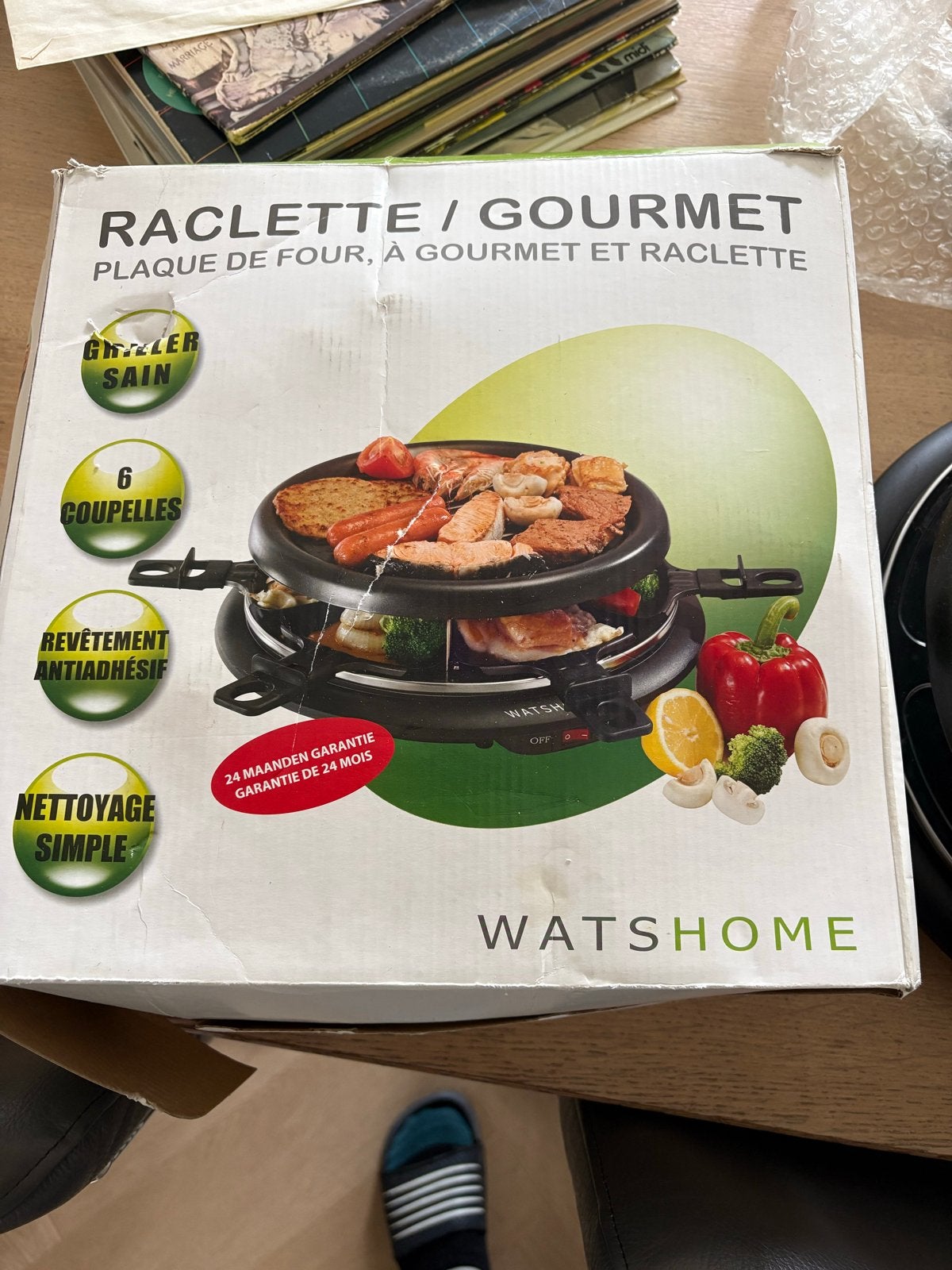 WatsHome Raclette/Gourmet Grill, Ophalen, Nieuw